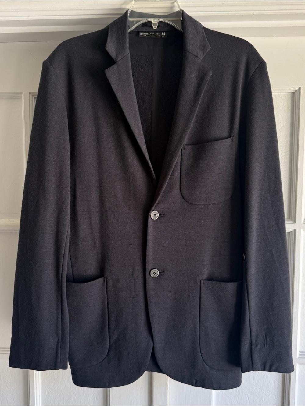 Icebreaker Merino Wool Men’s Navy Blazer Jacket Medium